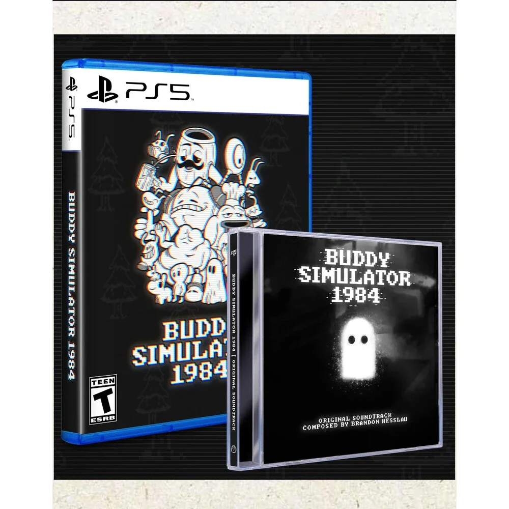 Buddy Simulator 1984 PS5 US Games New Limited Run with Soundtrack Sealed New